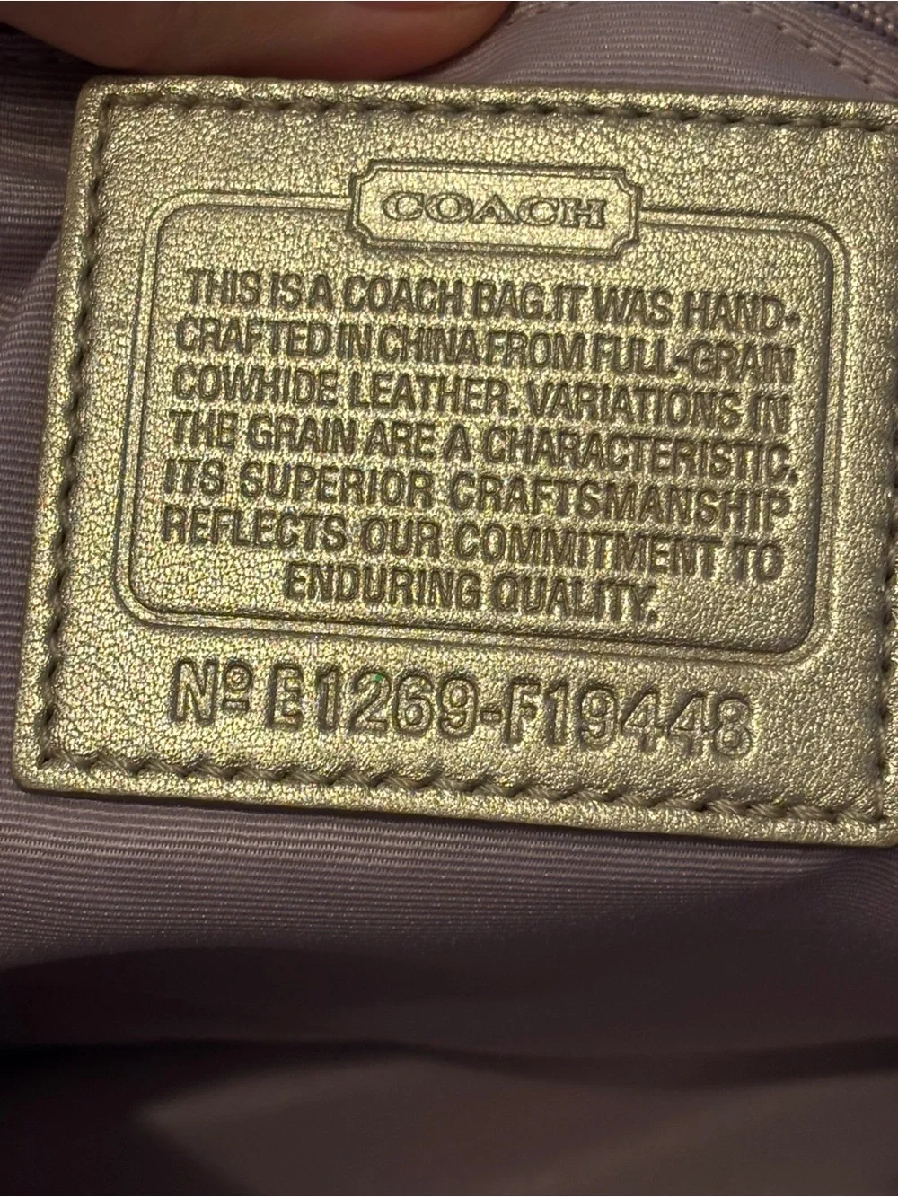 Coach good small